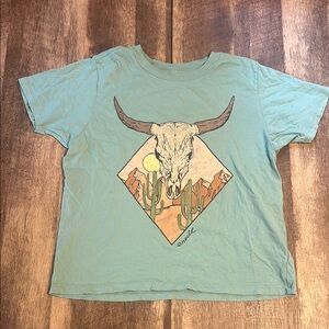 O’Neil Women’s Teal Graphic T-Shirt